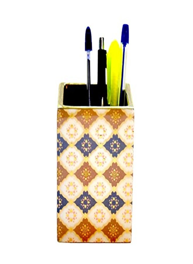 Tranquil Square Handcrafted Premium Finish Royal Bloom One Rack Cutlery Stand Dinning Essentials - Image 3